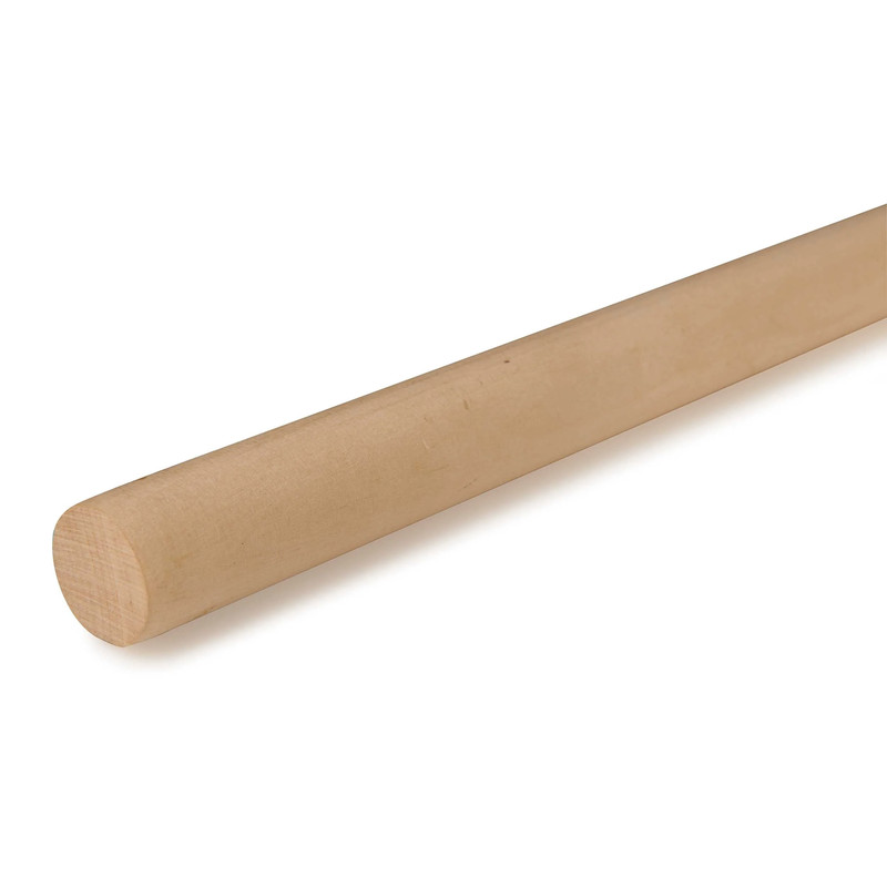 36" Round Wood Dowel - Species:Birch - Diameter:7/8"
